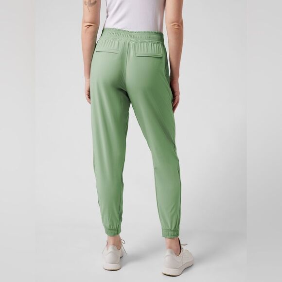 Athleta Brooklyn Mid Rise Ankle Pant in Raleigh Green size 20 - Picture 2 of 14